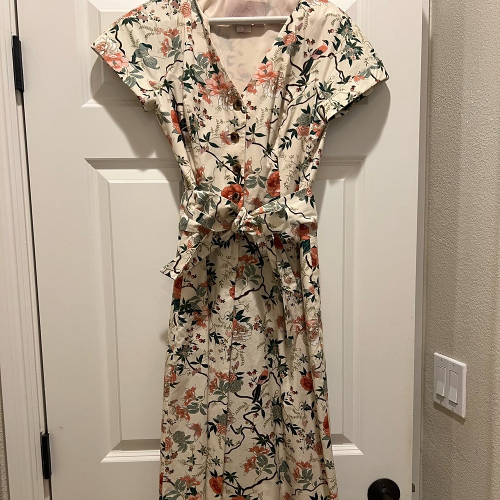 Gal Meets Glam Collection Floral Jumpsuit